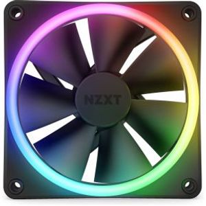 NZXT F120 RGB DUO - 120mm RGB Fan - Single - Black