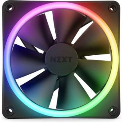 NZXT F120 RGB DUO - 120mm RGB Fan - Single - Black