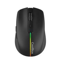Wireless muis CoolBox W01 Zwart 1600 dpi