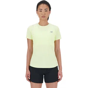 New Balance Jacquard T-Shirt Dames