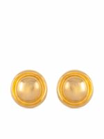 Givenchy Pre-Owned boucles d'oreilles rondes à clips (années 1980)