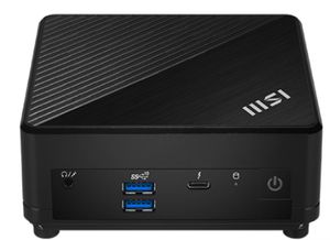 MSI Cubi 12M-003EU i5-1235U mini PC Intel® Core™ i5 8 GB DDR4-SDRAM 512 GB SSD Windows 11 Home Zwart