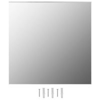 vidaXL Wandspiegel vierkant 60x60 cm glas - thumbnail