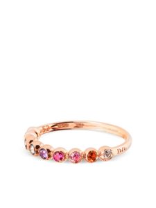 Dodo bague Baguette en or rose 9ct