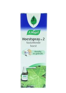 Hoestspray vastzittende hoest