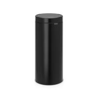 Brabantia Touch Bin Afvalemmer - 30 liter - kunststof binnenemmer - matt black 115301