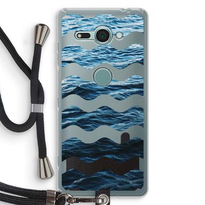 Oceaan: Sony Xperia XZ2 Compact Transparant Hoesje met koord