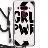 Girl Power #2: HTC U12+ Transparant Hoesje met koord