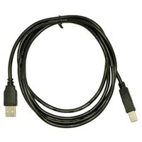 Akyga USB-kabel USB-A stekker, USB-B stekker 1.80 m Zwart AK-USB-04 - thumbnail