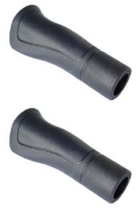 Herrmans grip ergo handvat 120 mm / 12 cm zwart afsnijbaar per stel oem