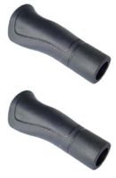 Herrmans grip ergo handvat 120 mm / 12 cm zwart afsnijbaar per stel oem