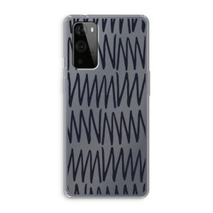 Marrakech Zigzag: OnePlus 9 Pro Transparant Hoesje