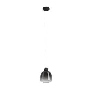 EGLO Sedbergh Hanglamp - E27 - Ø 20 cm - Zwart - Glas