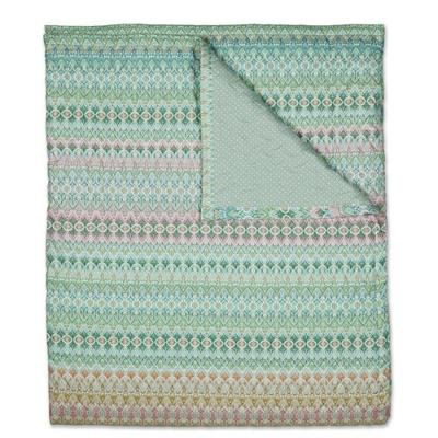 Pip Studio Pip Studio Ashanti Quilt - Groen 150x200 cm