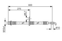 Remslang BOSCH, Diameter (mm)10,2mm, u.a. für Toyota