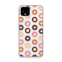 Donuts: Pixel 4 Transparant Hoesje