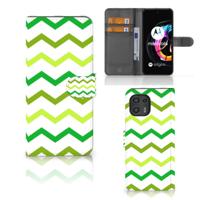 Motorola Edge 20 Lite | Telefoon Hoesje | Zigzag Groen