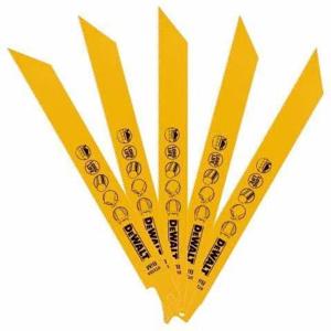 DeWALT DT2354 Reciprozaagblad metaal 203mm. VE=5