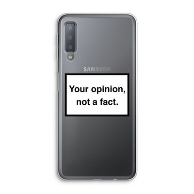 Your opinion: Samsung Galaxy A7 (2018) Transparant Hoesje