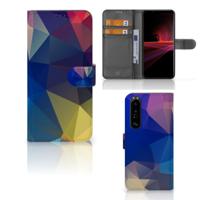 Sony Xperia 1 III | Book Case | Polygon Dark Sony Xperia 1 III | Book Case | Polygon Dark