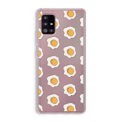 Bacon to my eggs #1: Samsung Galaxy A51 5G Transparant Hoesje