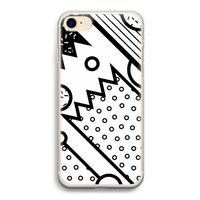 Pop Art #4: iPhone 7 Transparant Hoesje