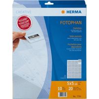 Herma Dia showtas helder/mat 5x5 10 st.
