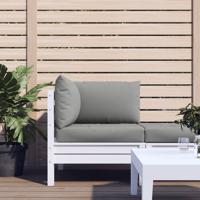 VidaXL Palletkussens 3 st oxford stof grijs