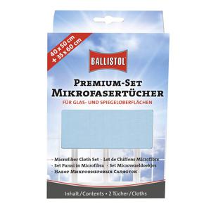 Ballistol 23736 schoonmaakdoek Microvezel Beige, Blauw 2 stuk(s)