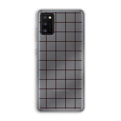 Rooster: Samsung Galaxy A41 Transparant Hoesje