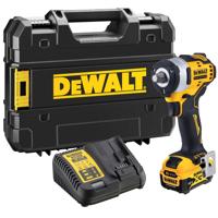 DeWALT DCF901P1 Accu Slagmoersleutel 1/2" Brushless 12V XR 5.0Ah in Koffer"
