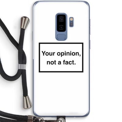 Your opinion: Samsung Galaxy S9 Plus Transparant Hoesje met koord