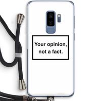 Your opinion: Samsung Galaxy S9 Plus Transparant Hoesje met koord
