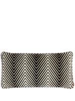 Missoni Home coussin Ziggy à logo - Noir - thumbnail