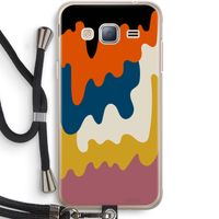Baar A: Samsung Galaxy J3 (2016) Transparant Hoesje met koord