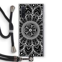 Roses Are Red: Samsung Galaxy Note 10 Transparant Hoesje met koord