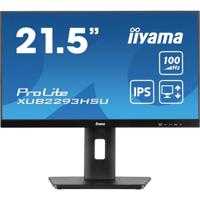 Iiyama ProLite XUB2293HSU-B7 LED-monitor Energielabel E (A - G) 54.6 cm (21.5 inch) 1920 x 1080 Pixel 16:9 1 ms HDMI, DisplayPort, Hoofdtelefoon (3.5 mm