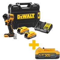 DeWALT DCF850E2T Compacte accu slagschroevendraaier 205Nm 18V XR 1.7Ah POWERSTACK in TSTAK