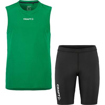 Craft Singlet Korte Legging Set Heren