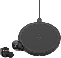 Sennheiser CX Plus True Wireless Zwart + Belkin Boost Up Draadloze Oplader 10W Zwart - thumbnail