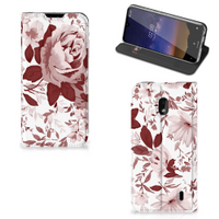 Bookcase Nokia 2.2 Watercolor Flowers - thumbnail