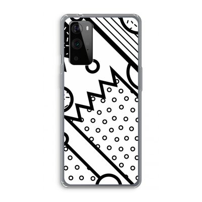 Pop Art #4: OnePlus 9 Pro Transparant Hoesje