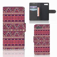 Sony Xperia X Compact | Telefoon Hoesje | Aztec Paars