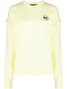 Karl Lagerfeld sweat Ikonik 2.0 à coupe oversize - Vert