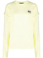 Karl Lagerfeld sweat Ikonik 2.0 à coupe oversize - Vert