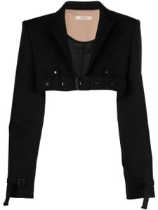 Ssheena blazer crop à boucle - Noir