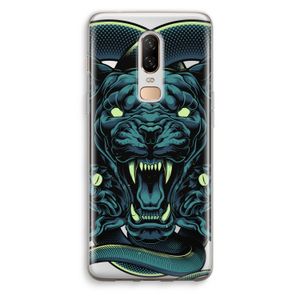 Cougar and Vipers: OnePlus 6 Transparant Hoesje