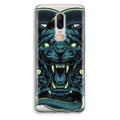 Cougar and Vipers: OnePlus 6 Transparant Hoesje