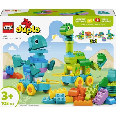 LEGO® DUPLO® 10451 Dinos op wielen 3-in-1 set