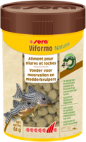 Sera Viformo Nature Groeivoer 100ml voor Kleine Siervissen - Probiotica & Kleurversterkers
